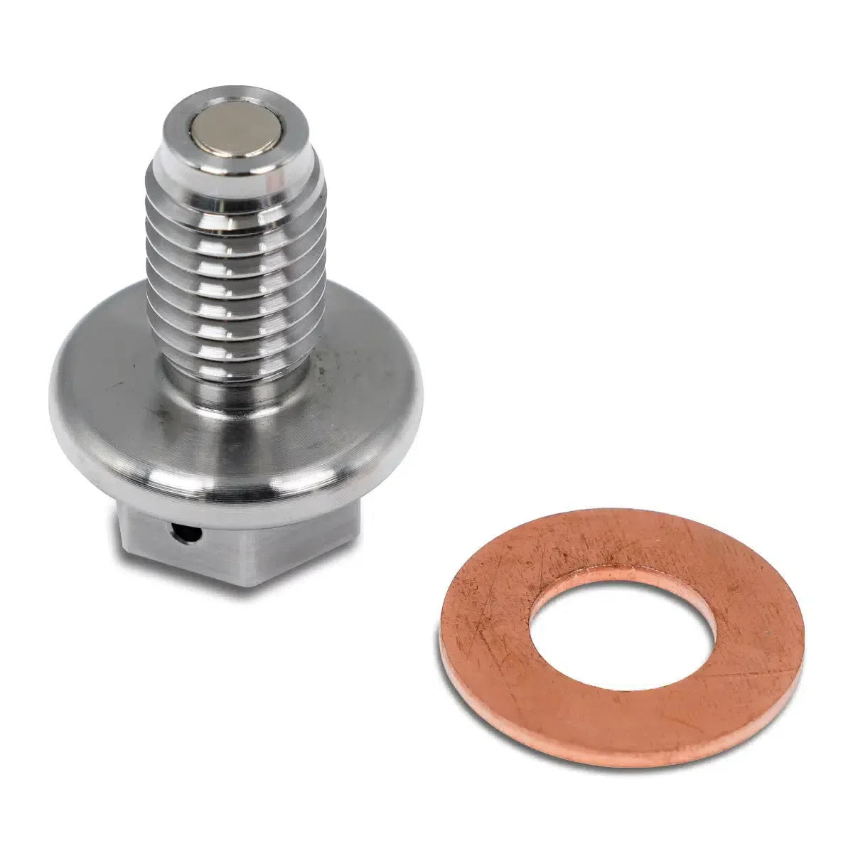 PPE's Premium Universal Billet Stainless Steel Neodymium Magnetic Drain Plug - Save Your Engine Now! (114052201)