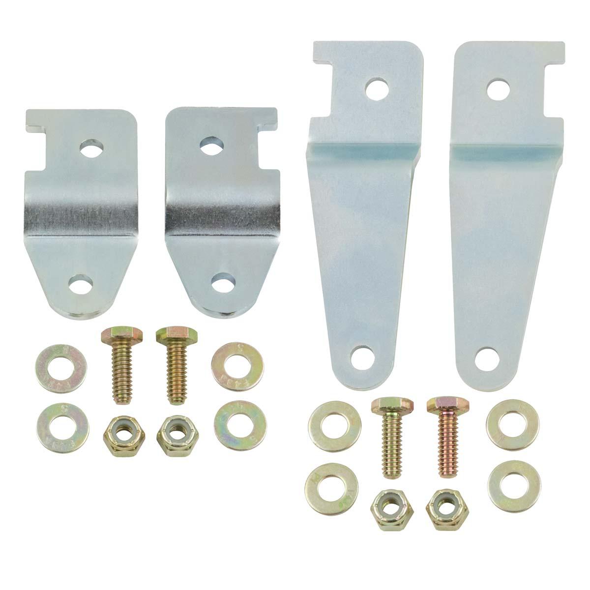 Hot Deal! 2007 - 2018 Jeep Front/Rear Brake Line Relocation Kit (8082)