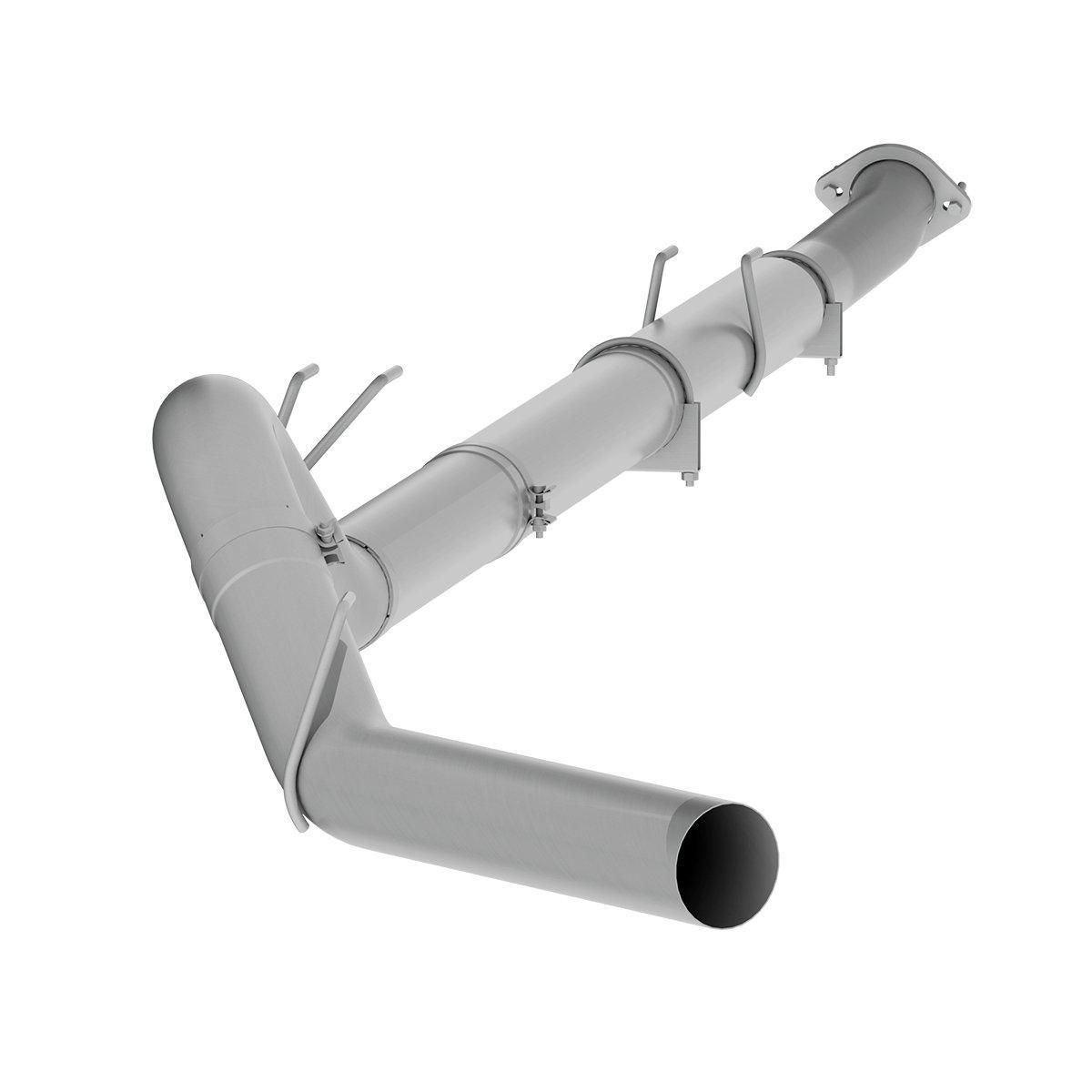 2011 - 2022 Ford 6.7L Powerstroke 5' Downpipe Back Exhaust, No Muffler (C6280PLM)