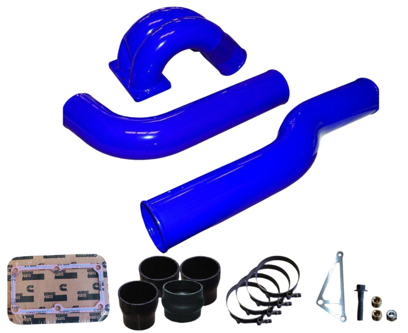 2007.5 - 2009 Dodge Ram 6.7L Cummins: Premium 3.5 Mega Intake System w/ Intercooler Tube