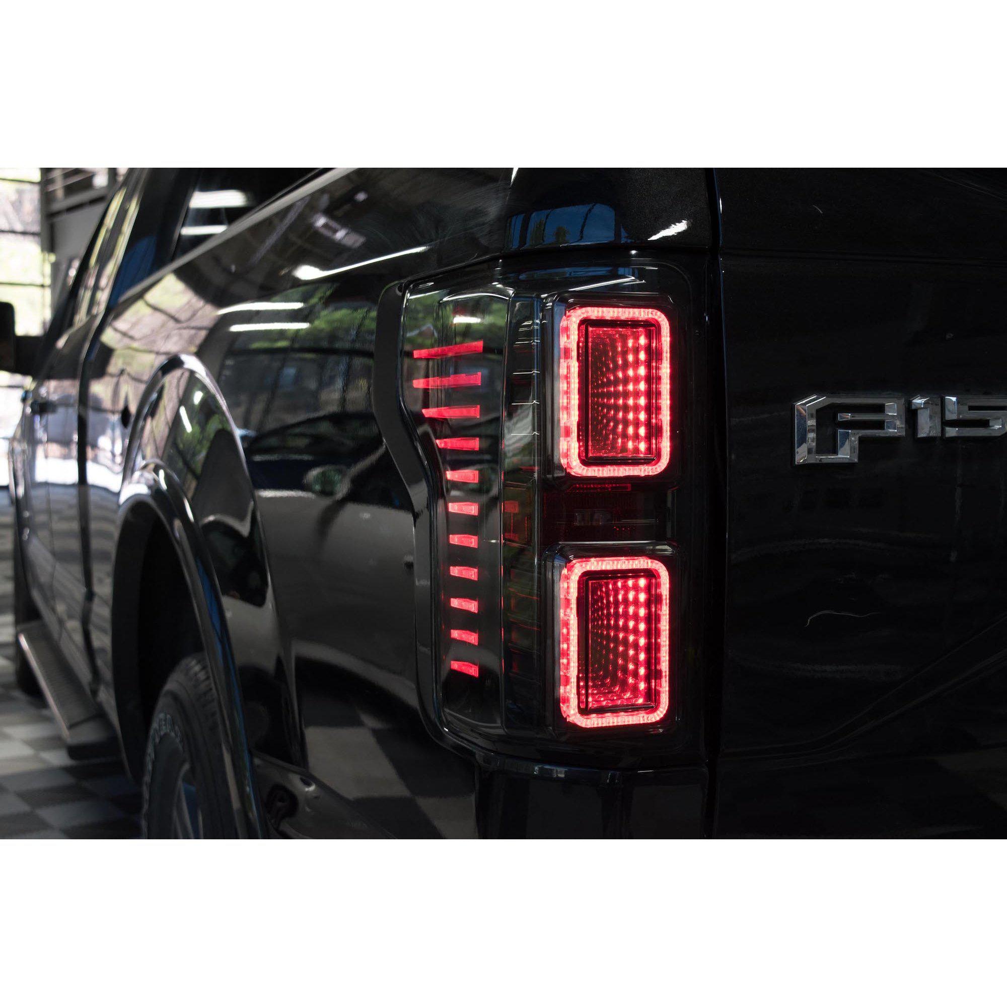 2015 - 2020 Ford F150/RAPTOR 3.0L Powerstroke XB LED Tail Lights (LF430) - Discontinued