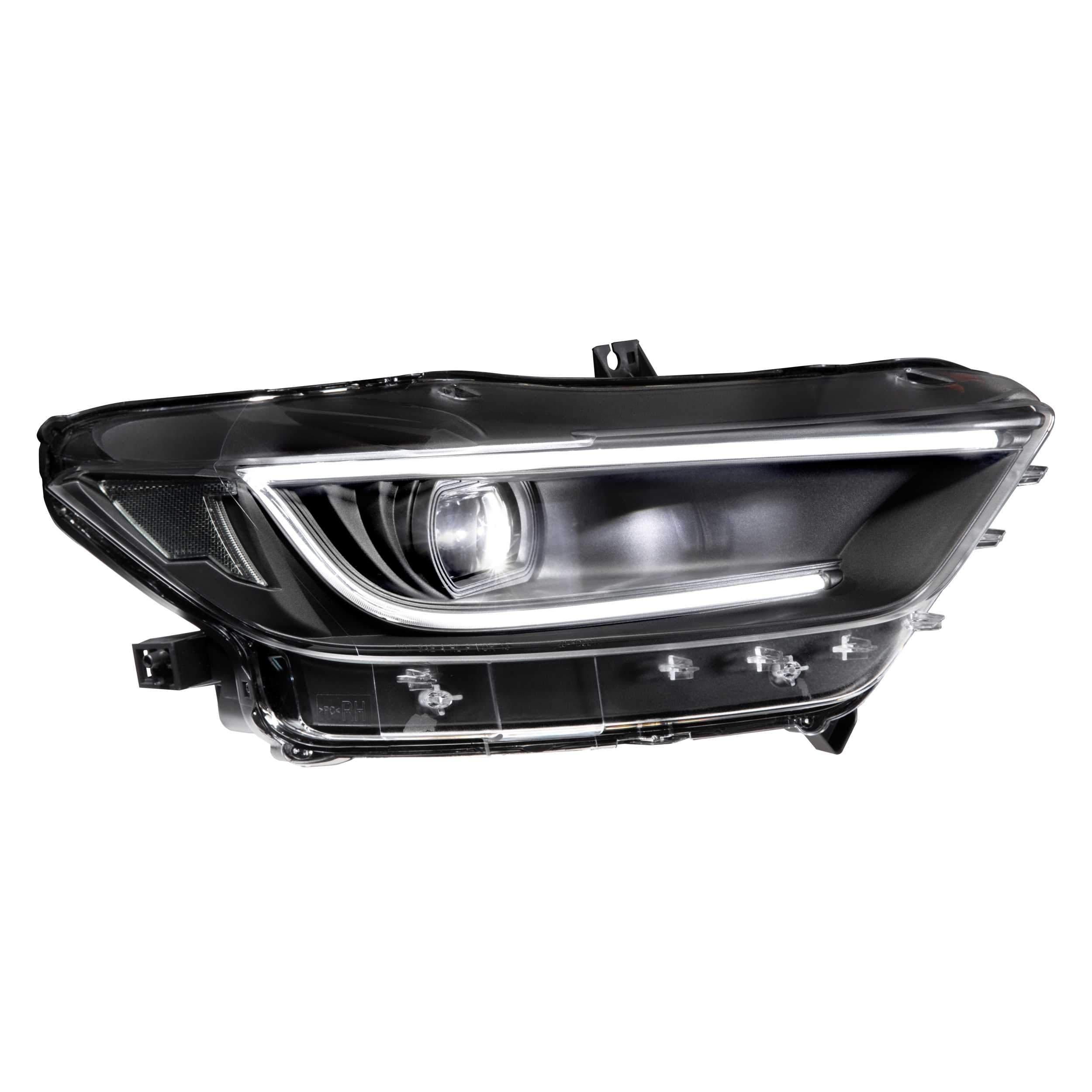 Hot Sale! 2015 - 2018 Ford Mustang & GT350 XB LED Black Headlights (LF410)