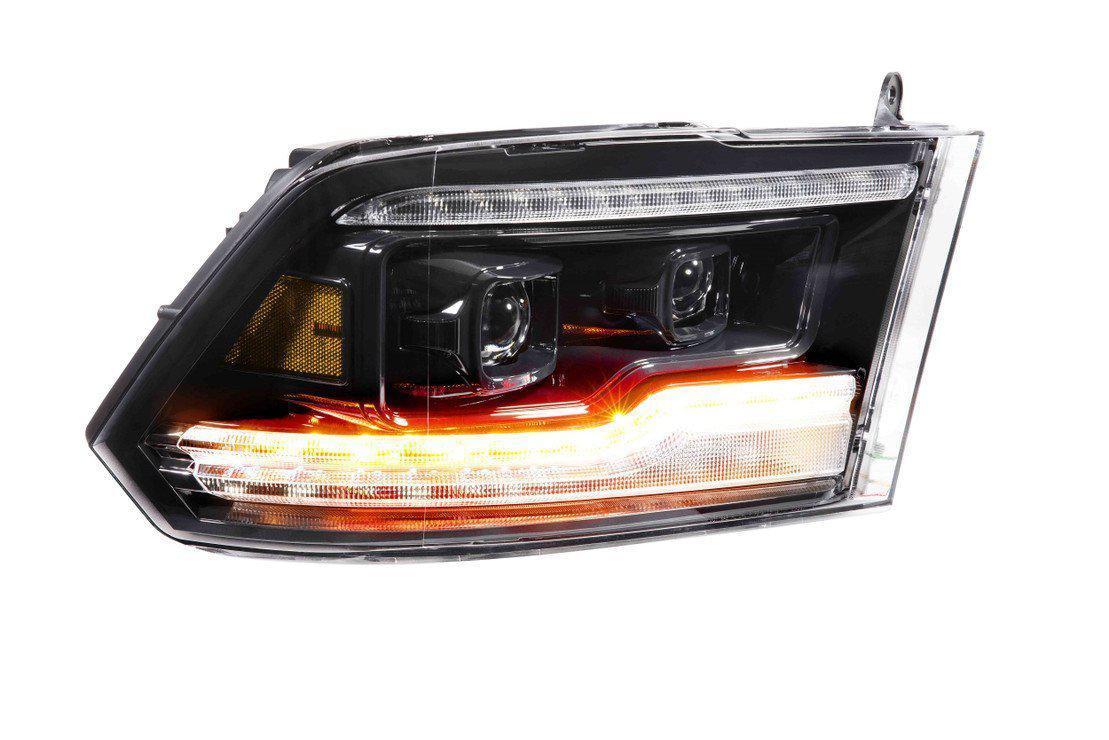 2009 - 2018 Dodge Ram Cummins XB LED Black Headlights (Hot Deal!)