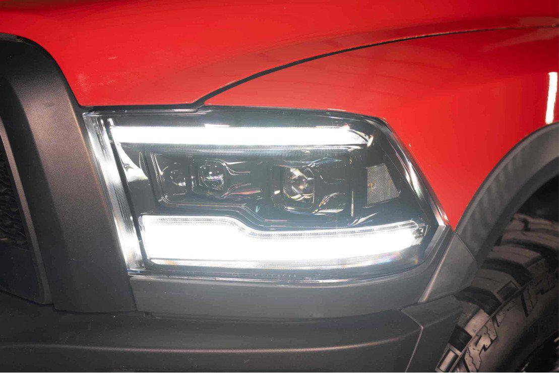 2009 - 2018 Dodge Ram Cummins XB LED Black Headlights (Hot Deal!)