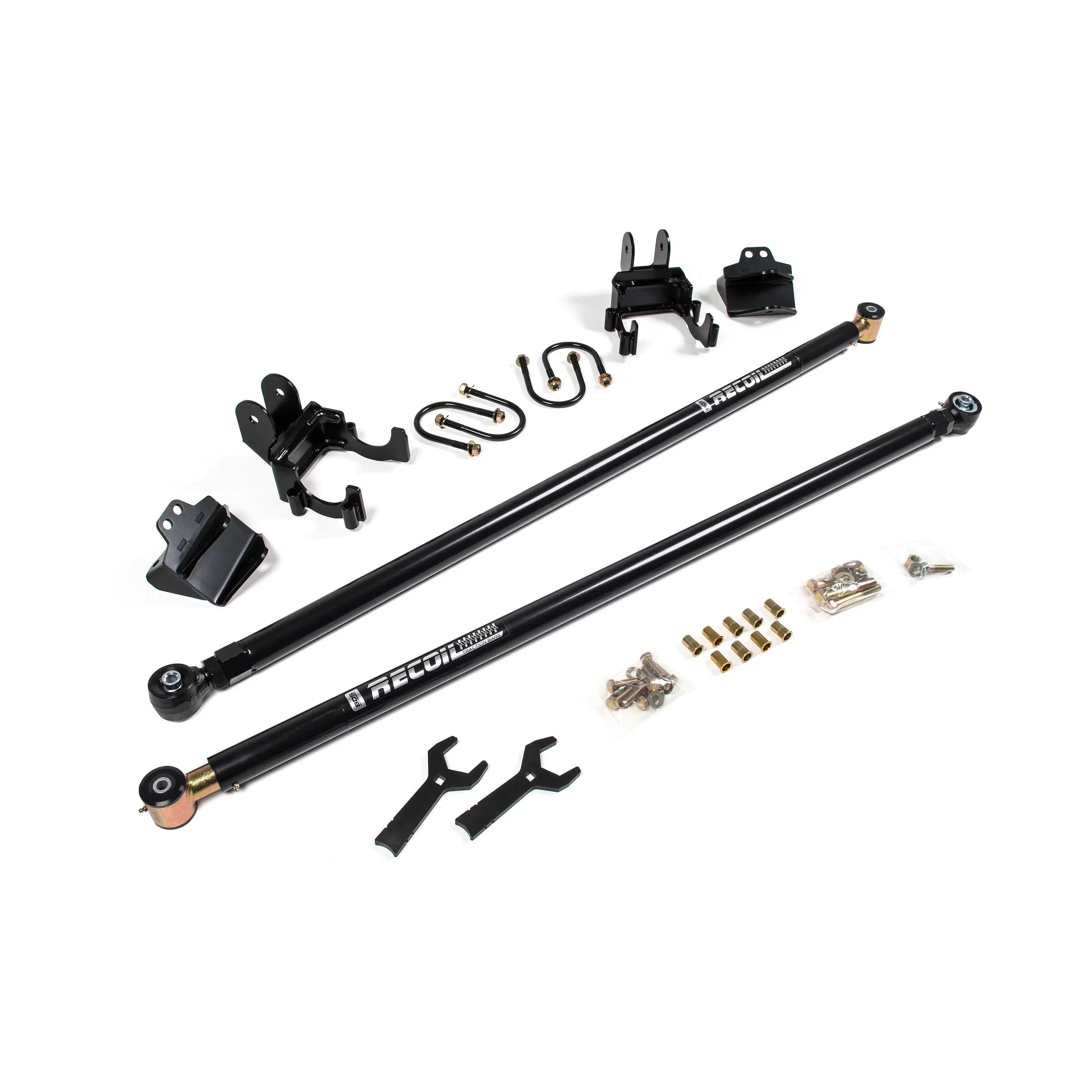 Limited Time Offer! 1999 - 2016 Ford F - Series 6.7L Powerstroke Short Bed Recoil Traction Bar Kit (BDS2311)
