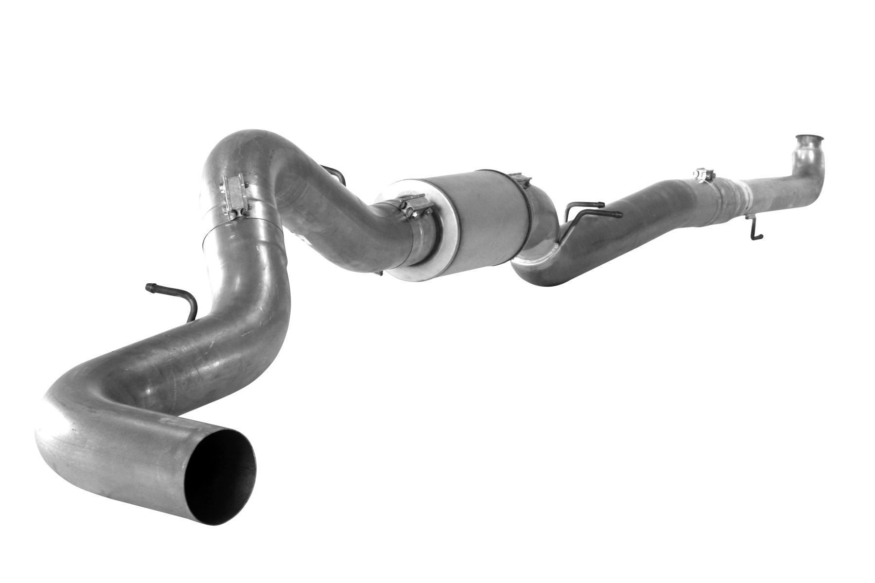 2001 - 2004.5 Duramax 5-Inch Downpipe Back Exhaust with Muffler (FLO - 601)