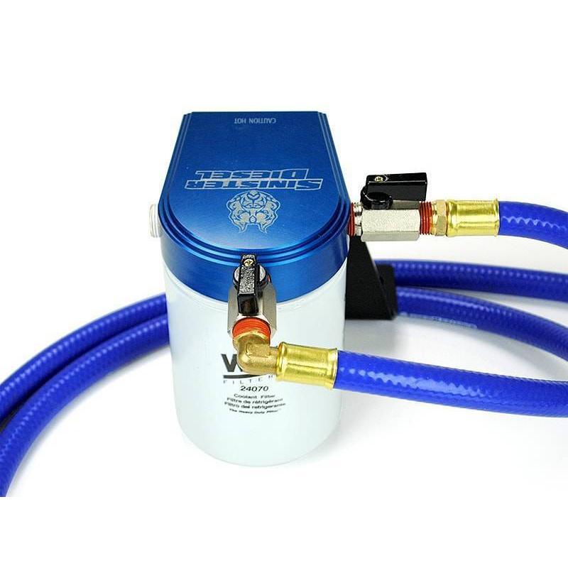 2001 - 2010 Duramax Coolant Filtration System with Wix Filter - Extend Engine Life!