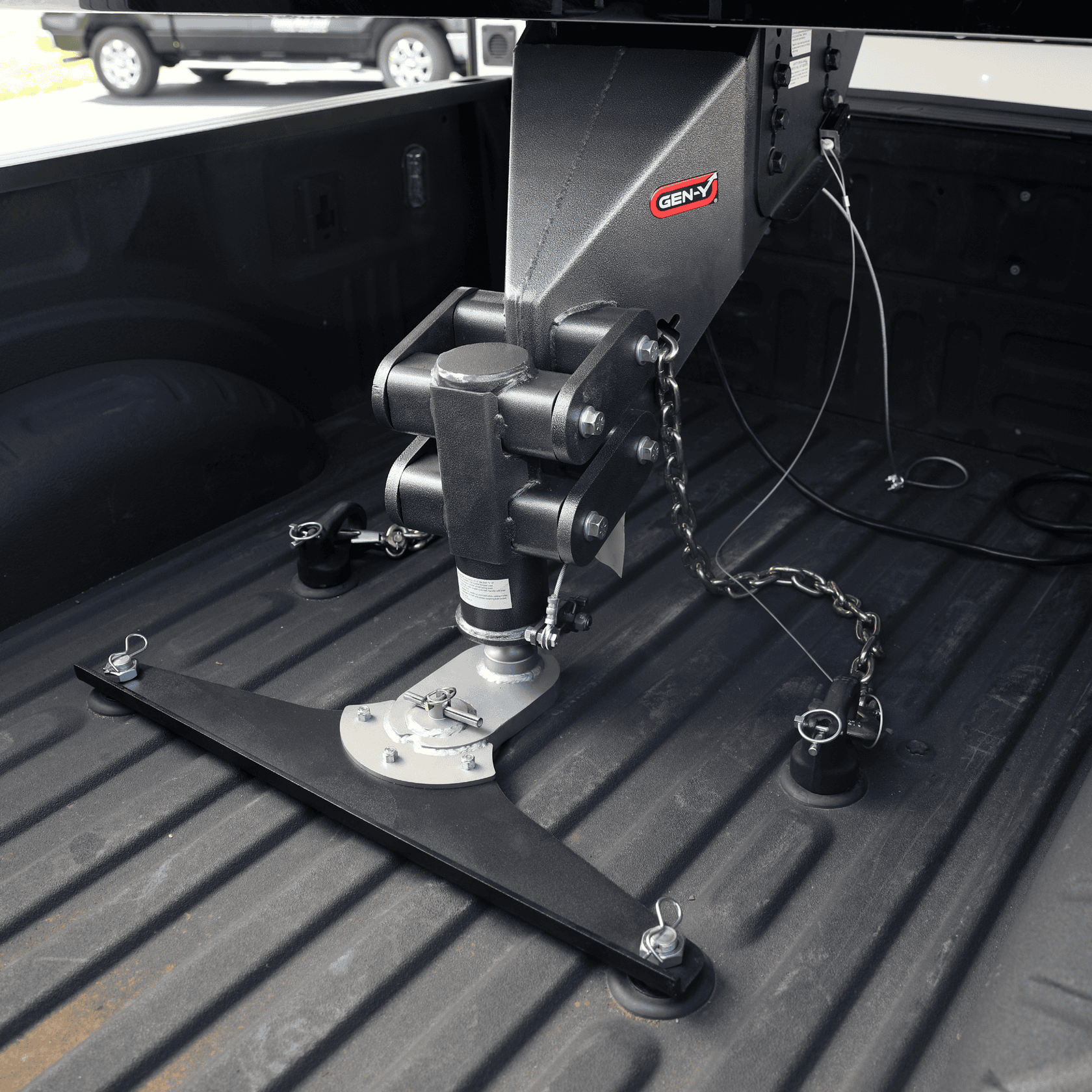 Universal 5-Inch Offset Ball Puck System (GH-2100X) - Ideal for Multiple Truck Brands