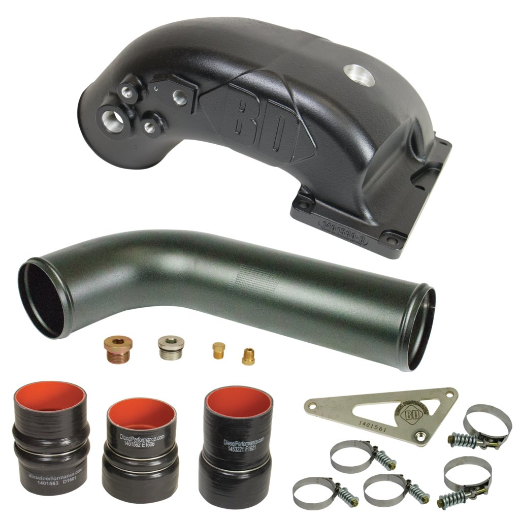 Hot Deal! 2007.5 - 2009 Dodge Ram 6.7L Cummins X - Intake Elbow (Part# 1041560)