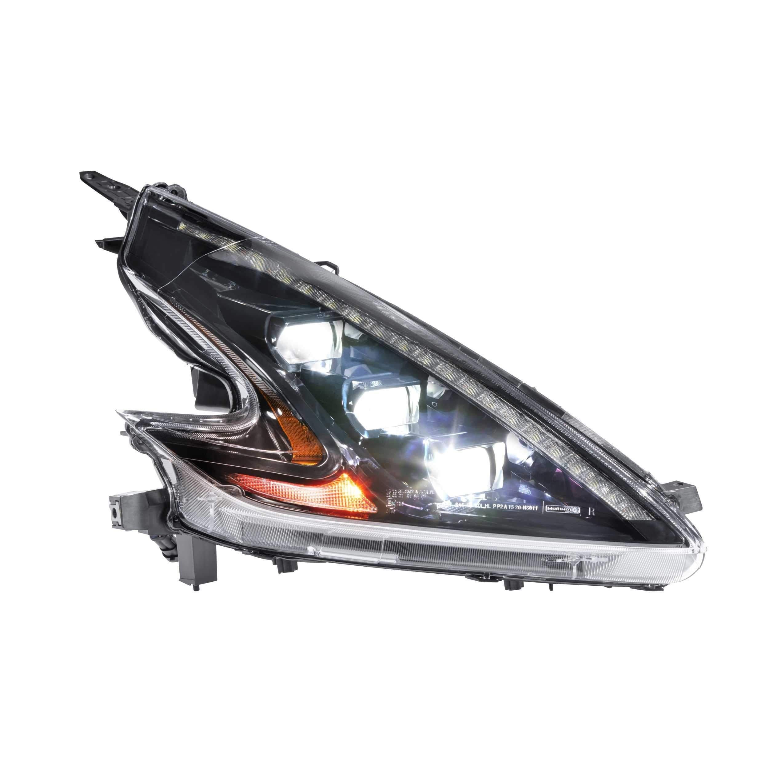 Limited-Time Offer! 2008 - 2020 Nissan 370Z Left-Hand Drive Black XB LED Headlights (LF474-ASM)