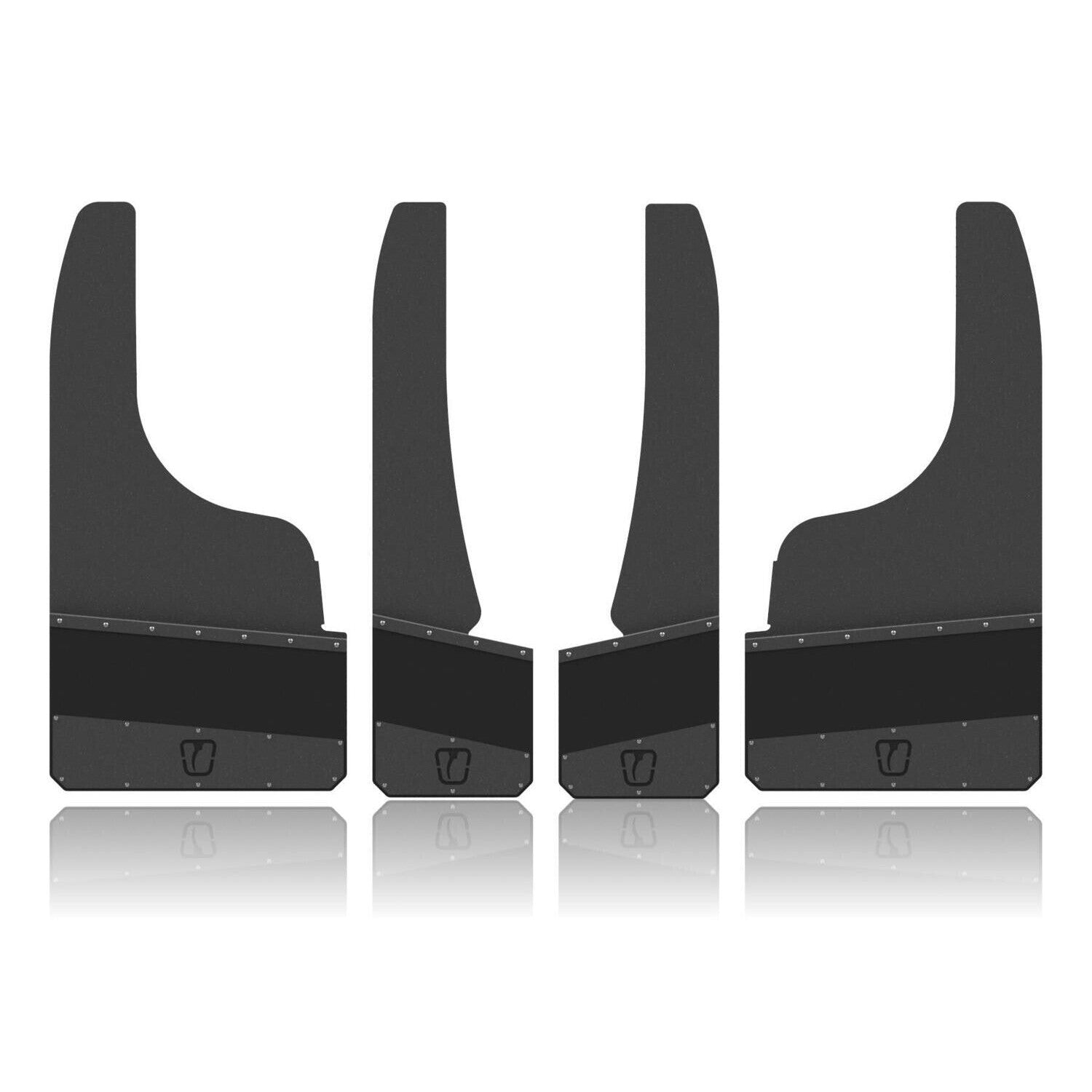 Trigger Industries High - Quality Dually Long John Stainless Steel Mud Flaps