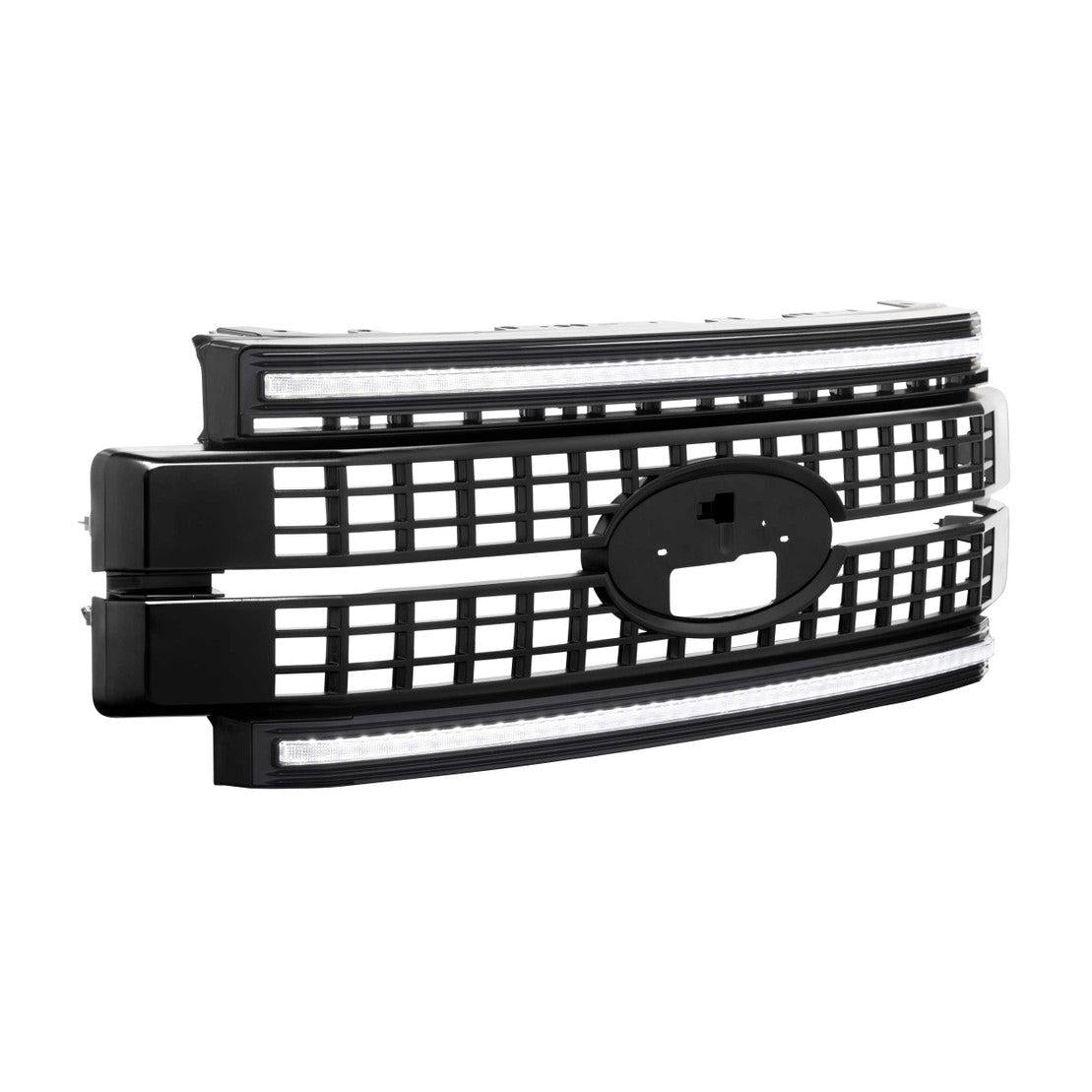 2017 - 2019 Ford Superduty Powerstroke LED DRL Grille (XBG05)