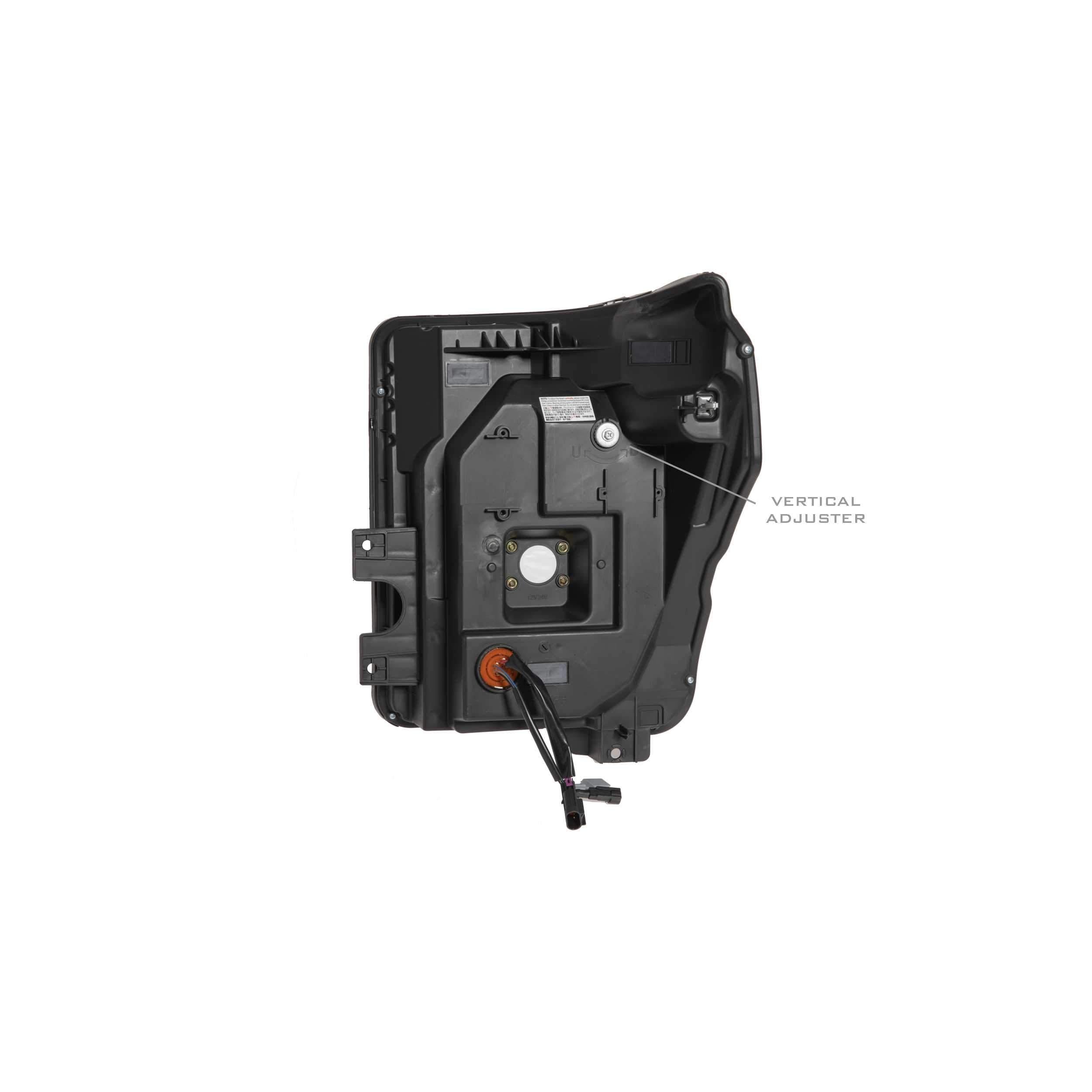 2011 - 2016 Ford Superduty 6.7L Powerstroke XB Hybrid LED Smoked Headlights (LF553) - Budget - Friendly Upgrade