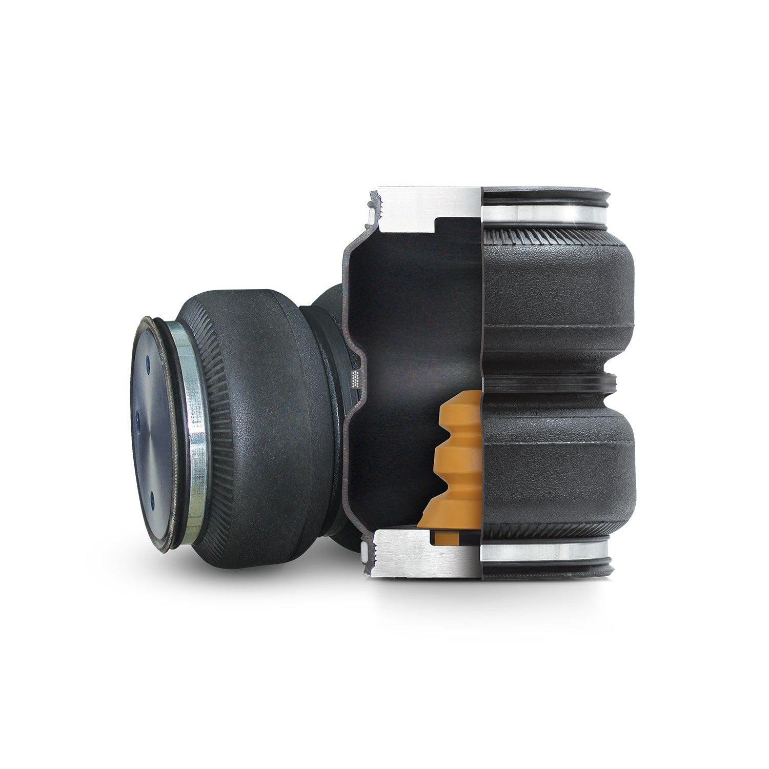 2021 - 2024 Ford F150 Ultimate Air Spring Combo with Wireless Controls & 2.5 Gal. Tank (HP10402 - J - R - CB2)