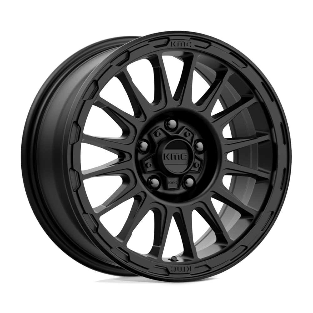 Hot Deal! KMC KM542 Impact Satin Black Truck Wheels for Upgrade