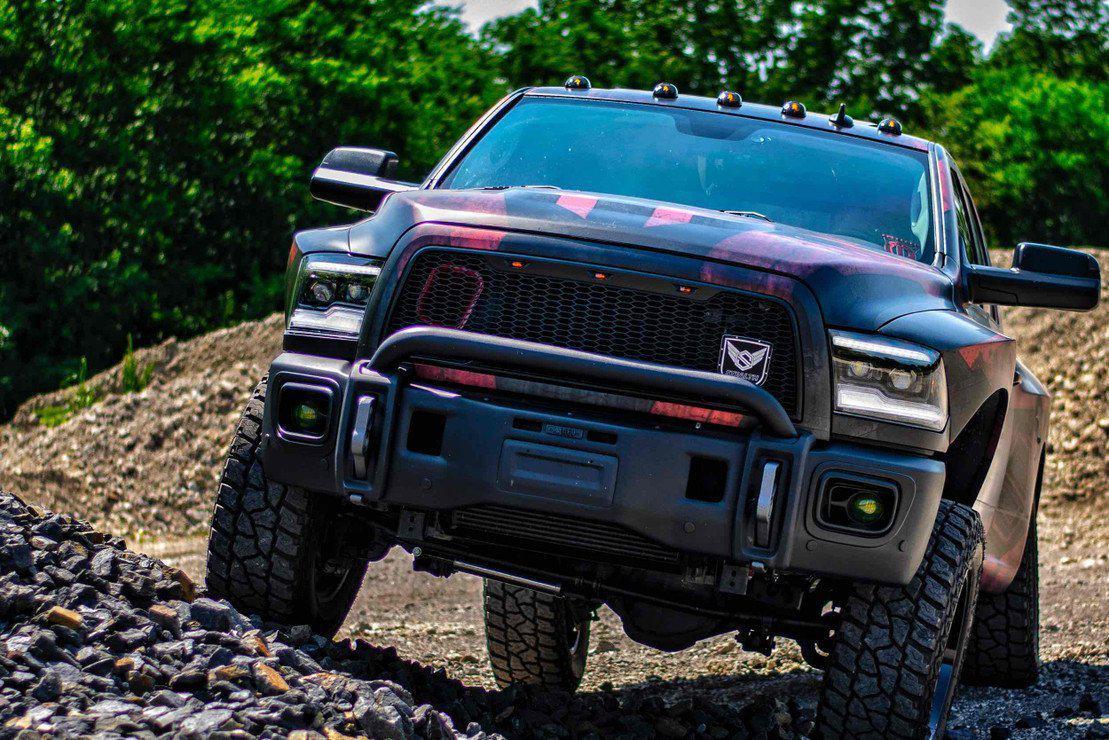 2009 - 2018 Dodge Ram Cummins XB LED Black Headlights (Hot Deal!)
