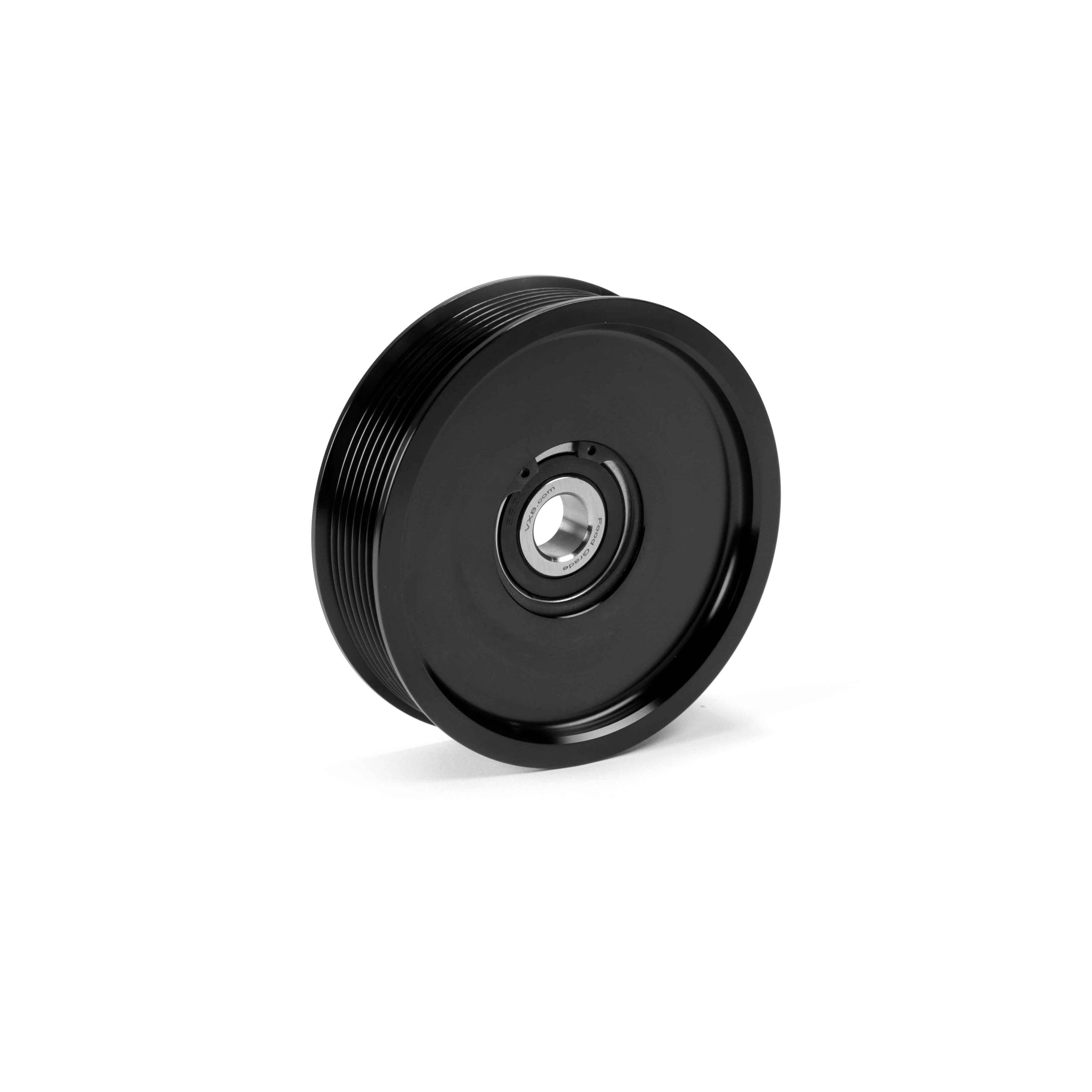 2003 - 2018 Dodge Ram 2500/3500 Cummins High - quality Black Contrast Cut Upper Fan Pulley Idler (FPE - 34657 - BLK - SPK)