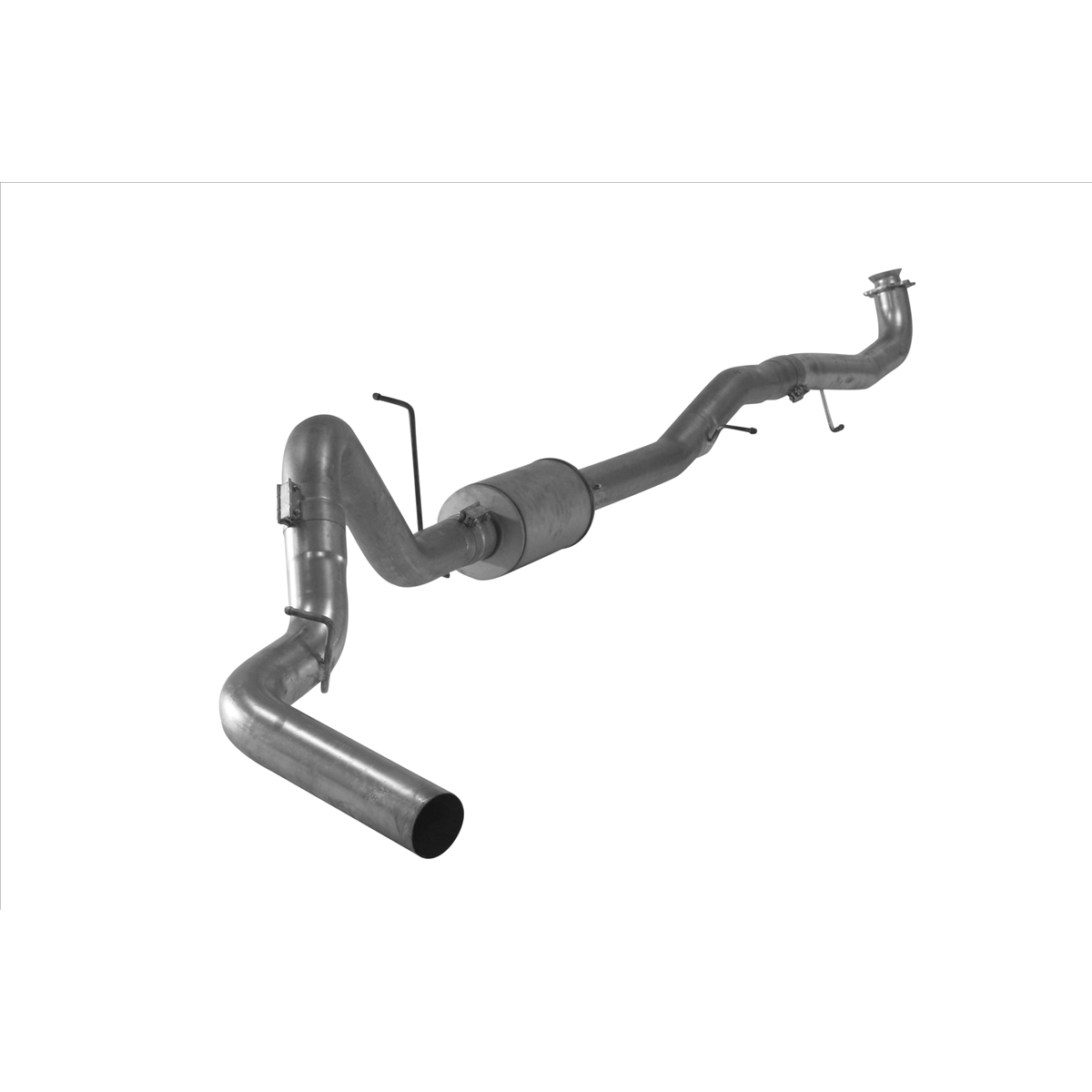 2019+ Dodge Ram 6.7L Cummins FLO-SS890 4' Stainless Steel Flex-Pipe Back Exhaust