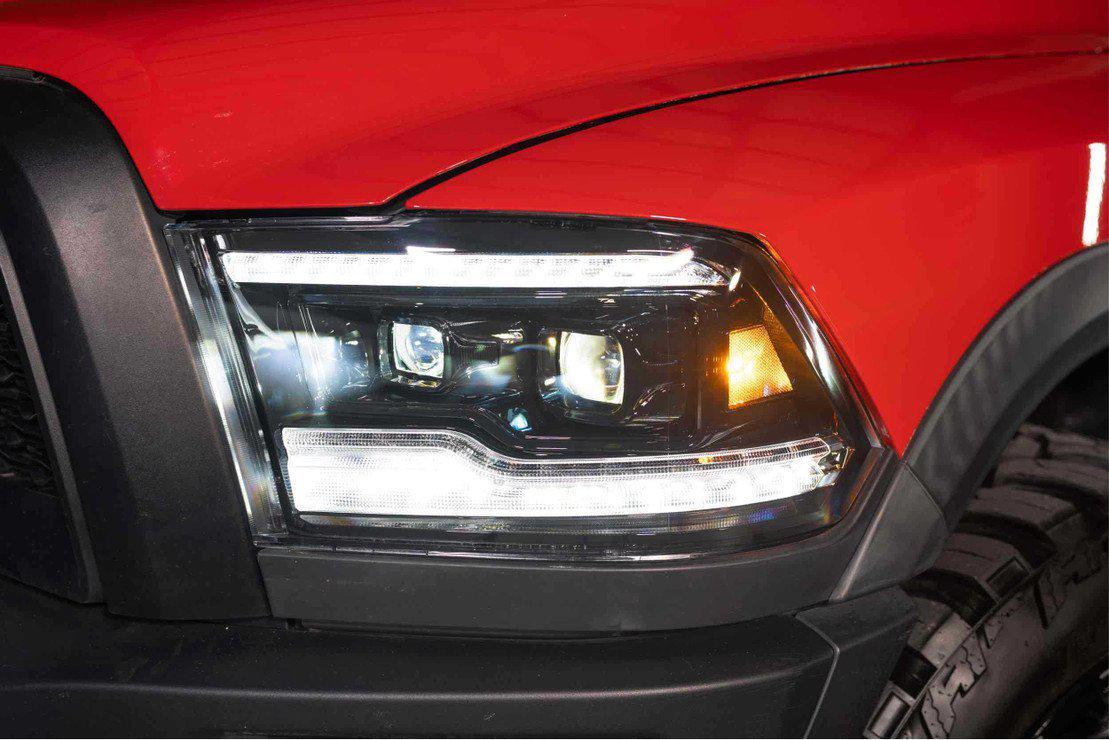 2009 - 2018 Dodge Ram Cummins XB LED Black Headlights (Hot Deal!)