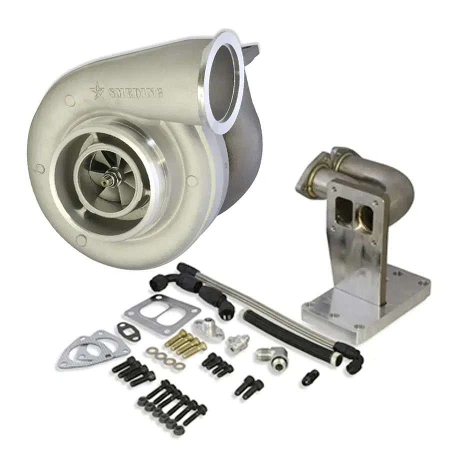 2008 - 2010 Ford 6.4L Powerstroke S400 Single Turbo Kit (SMED - 0090)